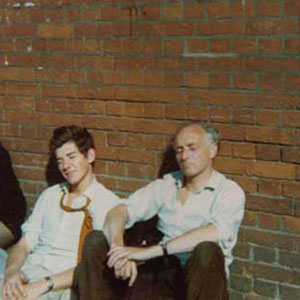 1964, A SCENT OF FLOWERS: With Peter Howell, Wimbledon 23 October 1964, before matinee.  