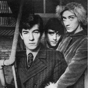 Ian McKellen, Ian McShane, Eileen Atkins at the stage-door of Henry Millers Theatre NYC
