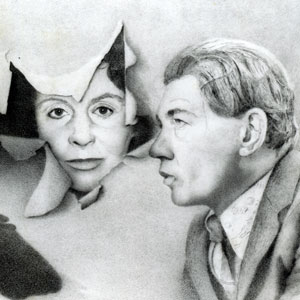 Sarah Miles (June) and Ian McKellen (Walter)