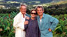 With Sean Mathias and Sian Phillips in Stellenbosch wine-country near Cape Town, South Africa