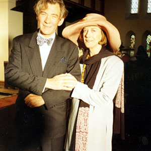 With Eileen Atkins