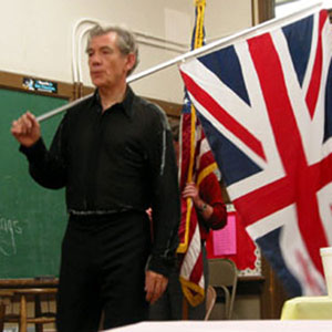 2002, SAN FRANCISCO PRIDE: Rehearsing for Its a Grand Old F(l)ag, San Francisco, 28 June 2002  - Photo by Keith Stern