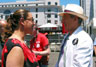 With Georgina Beyer, MP from New Zealand, SF Pride