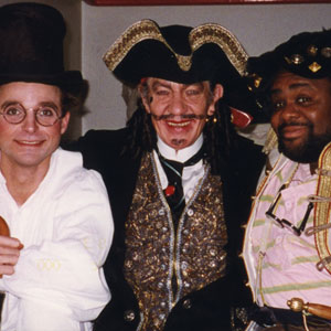 Backstage at the NT