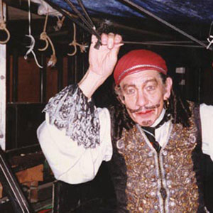 Under the stage, under the waves, in the rigging, at the NT