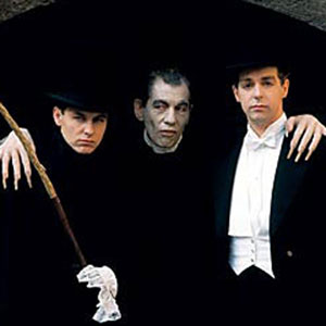 With Pet Shop Boys, as Dracula in the video for Heart