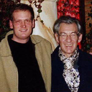 With composer John Ottman