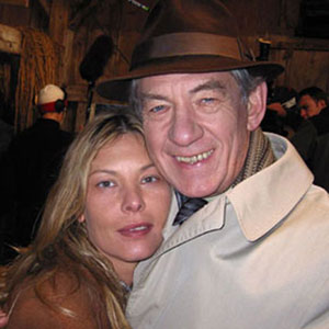 2002, EMILE: With Debra Kara Unger on the set  - Photo by Keith Stern