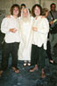 With Dominic Monaghan and Billy Boyd