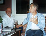 With Dialect Coach Jesse Platte, Point Grey Road, Vancouver