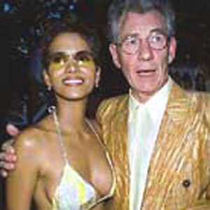 With Halle Berry at the Ellis Island Premiere
