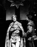 Swellst thou, proud heart? Ill give thee scope to beat. (III.3.139)
Richard 2 (Ian McKellen), Aumerle (Terence Wilton)