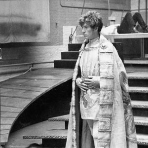 Costume parade at Donmar Studio (now Donmar Theatre)
