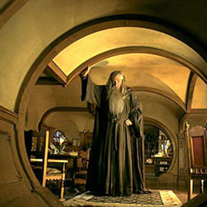 Gandalf in Bag End
