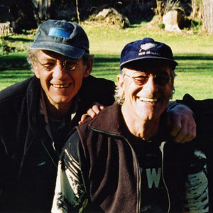 Ian McKellen, Jose Perez, Victoria Sullivan, Viggo Mortensen, 
A Summer day, 2000, South Island