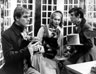 Episode 7, Why doesnt he go away?: Traddles, Dora (Tina Packer) with Gyp and David (Ian McKellen)