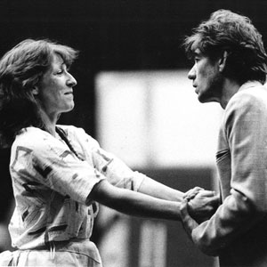 Anna Petrovna (Charlotte Cornwell) and Platonov (Ian McKellen)