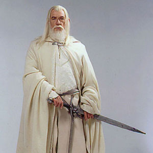 Gandalf the White, captured in Pierre Vinet�s on-set studio, Wellington