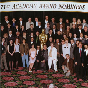 Academy Awards Nominees Luncheon; Bill Condon, Lynn Redgrave, and Ian McKellen in front row just right of center