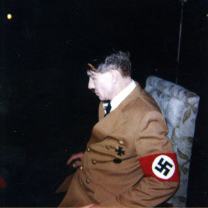 1989, COUNTDOWN TO WAR: Ian McKellen as Hitler (Polaroid test shot)  