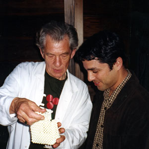 With co-producer Rick Porras