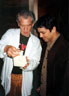 With co-producer Rick Porras