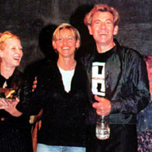 Anne Heche and Ellen Degeneres at birthday celebration, 25 May