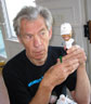 With Bobble Head Tiger Woods