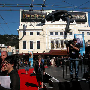 2003, THE LORD OF THE RINGS: RETURN OF THE KING: Embassy Theatre, Wellington NZ  - Photo by Keith Stern