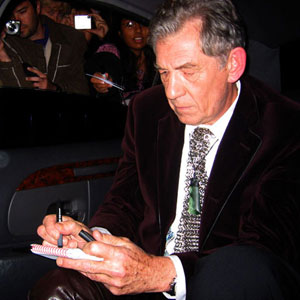 2003, THE LORD OF THE RINGS: RETURN OF THE KING: Arriving at Los Angeles premiere  - Photo by Keith Stern