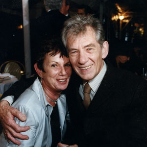 2002,   With Dena Hamerstein  - Photo by Anita and Steve Shevett
