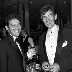 1987,   With Michael Feinstein in Boston  
