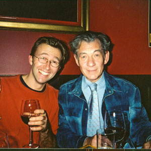 2002, EMILE: Carl Bessai and Ian McKellen  - Photo by Keith Stern