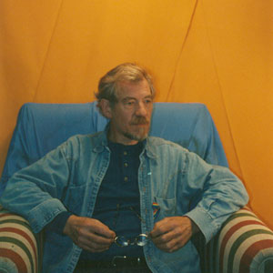 Posing for David Hockney