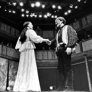 1976, ROMEO AND JULIET (1976): Juliet (Francesca Annis) and Romeo (Ian McKellen)  