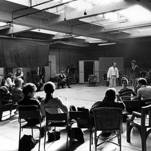 1976, ROMEO AND JULIET (1976): Rehearsing  - Photo by Nobby Clark