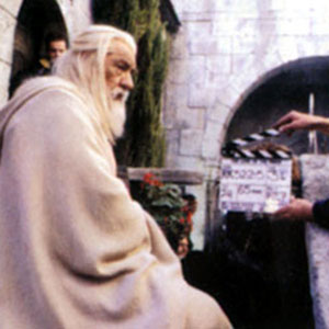 On the set
