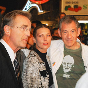 2003, EMILE: Deborah Kara Unger and Ian McKellen, Toronto Film Festival, September 2003  - Photo by Clair Cooper