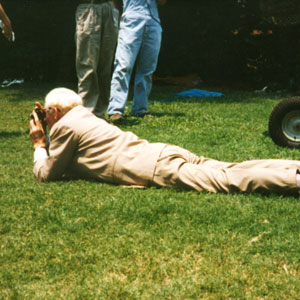 On location in Pasadena