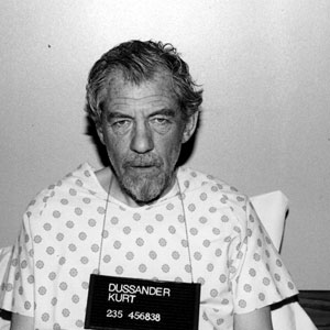 Dussander hospital mug shot