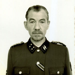 Dussander tries on his old uniform