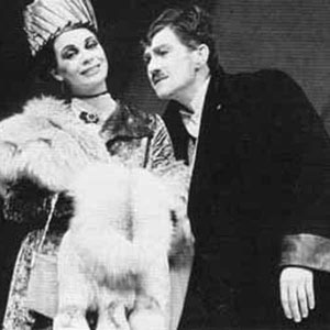 1974, THE MARQUIS OF KEITH: Ian McKellen (Marquis of Keith) with Sara Kestelman (Anna)  - Photo by Philip Sayer