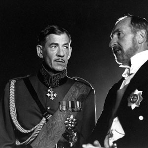 With Richard Loncraine (Director) and Nigel Hawthorne (Clarence)