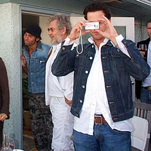 2004,   On Ians deck, Vancouver, 3 October  - Photo by Keith Stern