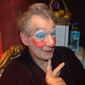 2004, ALADDIN: Widow Twankey, In between shows, sans wig.  - Photo by Keith Stern