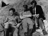 L to R: Ian McKellen, Burris de Benning, David Baxter
<br /><br /><I>The glamorous Burris de Benning was from the States.  I was closer to my countryman David Baxter, who was having a mournful summer. At birth he was a blue baby and before multiple blood transfusions, had been given only 20 or so years to live.  Then in his 20�s, he often mused on life�s vagaries.  He and I shared our free time up and down the slopes of Gstaad and were equally relieved when the unit photographer gave us the news that the film was to be cancelled.</I>