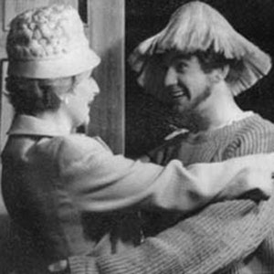 1962, THE IRREGULAR VERB TO LOVE: Sheila Keith (L) and Ian McKellen.
<BR><BR><I>I was the hippy son of the household; the beard, like the performance, was false.  