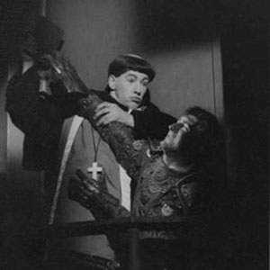 1963, LUTHER: Ian McKellen (Luther) and Gawn Grainger (The Knight)  