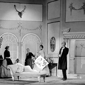 1959, A MONTH IN THE COUNTRY: Beliaev (Ian McKellen) 2nd from left  - Photo by Edward Leigh