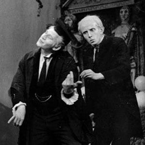 1959, LOVE'S LABOURS: Holofernes (Ian McKellen) and Nathaniel (Michael Burrell)  